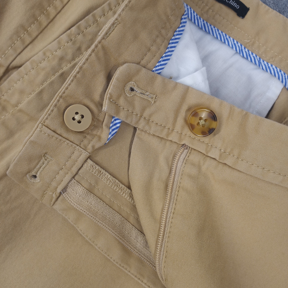Talbots Women's  Straight Relaxed Chinos in Khakis Pants Size 12p - Picture 9 of 16
